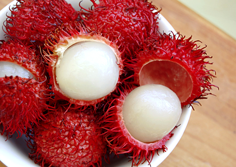 rambutan fruit vietnam fruits inside malaysia health chom