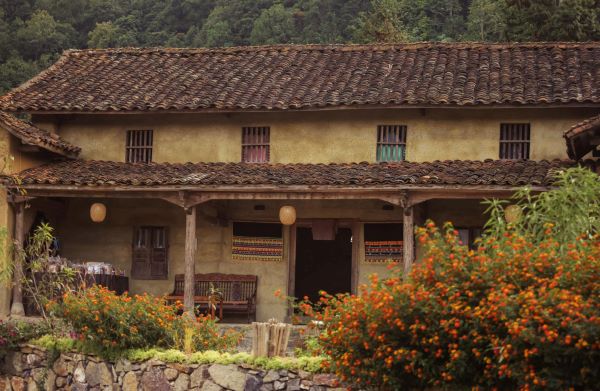 Lolo Chai village in Ha GIang, Vietnam