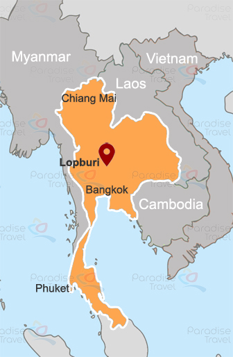 Map of Thailand