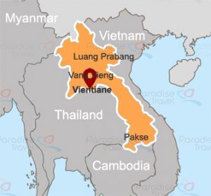 Indochina Map Laos Vientiane 300x279 