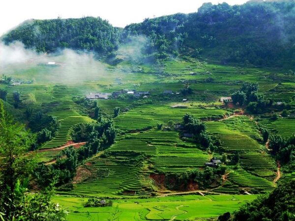 Mai Chau is a mountainous district in Hoa Binh province