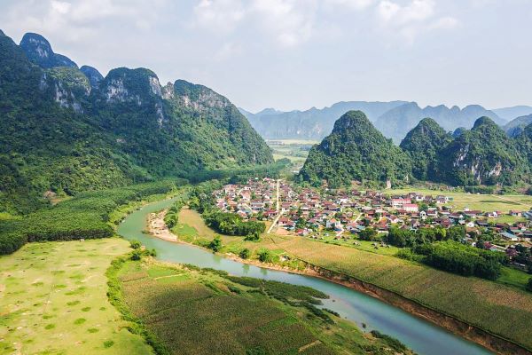 Tan Hoa village in Quang Binh, Vietnam